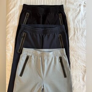 Boy’s soft jogger sweatpants. Size XXL. Black, navy & blue grey. 3 for 1.